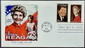Graebner Capítulo AFDCS 5702 Nancy Reagan 1ª Dama Combo con Ronald Reagan  - Imagen 1 de 1