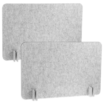 2 peças painel de privacidade de mesa acústica, divisórias de mesa 24 x 16" para estudantes mesa pa... - Imagem 1 de 4