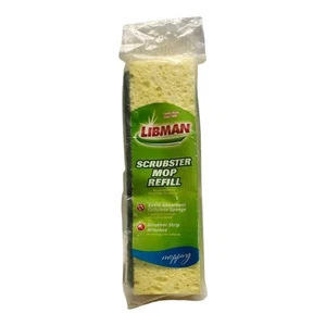 Repuesto de fregona Libman Scrubster #00105 se adapta a la tira de fregadora #103 celulous sellado nuevo - Imagen 1 de 1