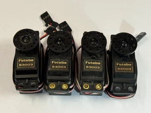 TOP 4er Set Futaba S3003 S-3003 RC ferngesteuertes Flugzeug Servos - Bild 1 von 1