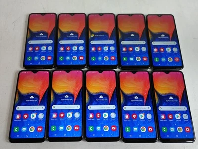 Lote de 10 Samsung Galaxy A10e SM-A102U 32 GB Android 9 Boost Only (Wi-Fi + 4G) Foto 1 de 4