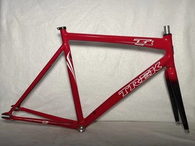 Cuadro de bicicleta Trek T1 Track Fixed Gear Fixie 58 cm rojo 700c Foto 1 de 4
