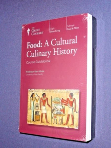 Great Courses DVDs       :      FOOD CULTURAL CULINARY HISTORY     new & sealed - Bild 1 von 1