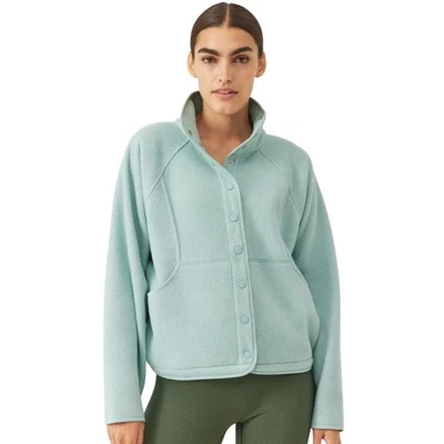 Outdoor Voices Sz XXL Storm Blue RecFleece Snap Jacket - Image 1 of 4