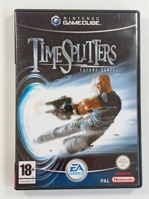 TIME SPLITTERS FUTURE PERFECT NINTENDO GAMECUBE (GC) PAL-FRA OCCASION (SANS NOTI - Imagen 1 de 4