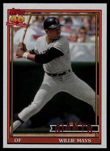 2021 Topps Archives #198 Willie Mays San Francisco Giants - Picture 1 of 2