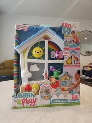 Little Tikes Learn & Play Look & Learn Window 100+ frases y sonidos NUEVO  Foto 1 de 4