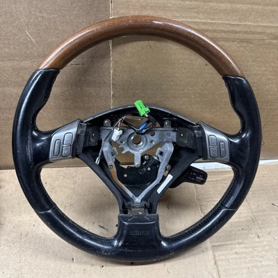 2005 2006 2007 Subaru Legacy & Outback Momo Рулевое управление Дерево Зерно Xt Gt Оригинальный - Изображение 1 из 4