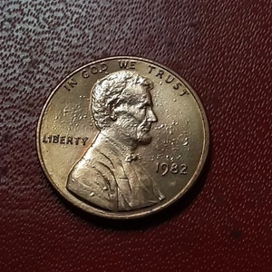 1982 Lincoln Memorial 1c Small Date Zinc Error Plating Blisters - Picture 1 of 5