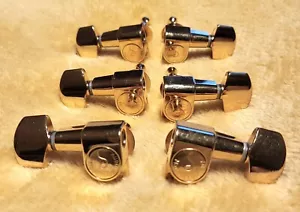 Vintage Schaller M6 Mini Gold Plated Guitar Tuners 3+3 1990s - Bild 1 von 5