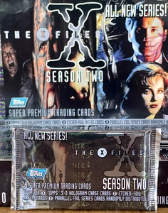 1996 TOPPS THE X-FILES SEASON 2 (All New Series!) PACK 9 Cards MULDER SCULLY OVP - Bild 1 von 23