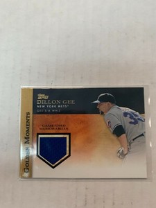 Dillon Gee 2012 Golden Moments Jersey Card #CMR-DG