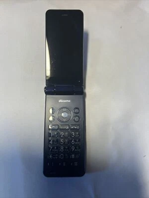 Сотовый телефон Sharp DoCoMo SH-02k - черный (разблокирован или доступен) - Изображение 1 из 4