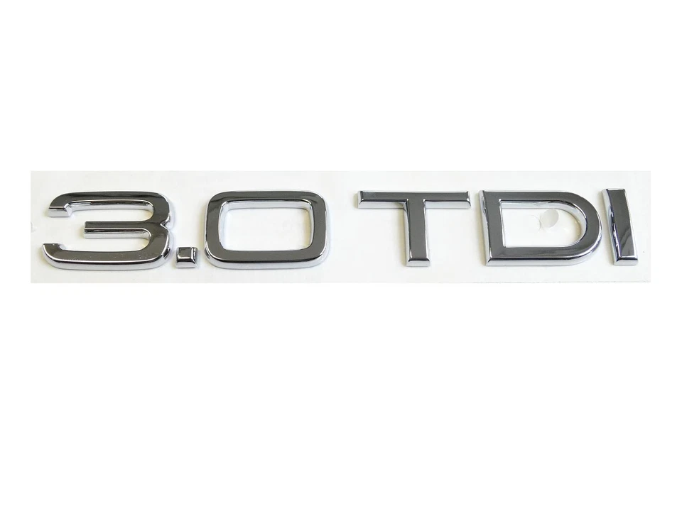 Originale Audi 3.0 Tdi Scritta Emblema Logo Autoadesivo 4F0853743B 2ZZ - Immagine 1 di 1