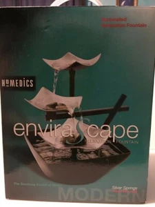 Homedics Silberfedern Innenbereich Entspannungsbrunnen automatische Pumpe Neu im Karton - Bild 1 von 3