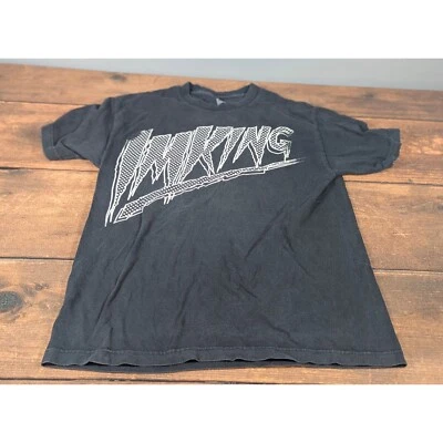 Camiseta IMKING Gráfica Or Die Camiseta Algodón Negra Camiseta Informal Talla L Foto 1 de 4