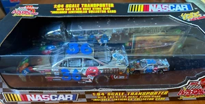 NASCAR Racing Champions Ken Schrader #36 M&M 1:64 Transporter/Car 1:24 Stock Car - Foto 1 di 5