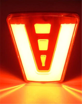 F1 Style Strobe Flashing LED Rear Bumper Tail Brake Stop Light Safty Lamp Fog - Image 1 of 4