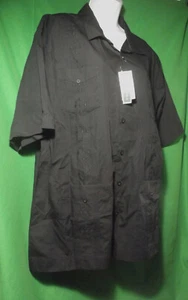 NEW CUBAVERA CUWM7060F 001 GUYABERA SHORT SLEEVE SHIRT XXL EEG - Picture 1 of 2