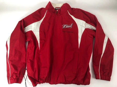 Kasey Kahne 9 NASCAR Unisex Adult Jacket Red Mesh Lined Pockets L Cover