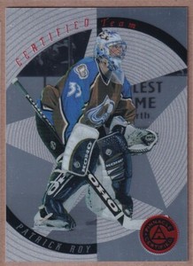 1997-98 Pinnacle Certified Team #2 Patrick Roy - Colorado Avalanche