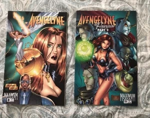 Avengelyne #8 & 11 (1996, Maximum Press)- LIEFELD & NAPTON-HOT BOOKS-2 BOOK LOT - Picture 1 of 3