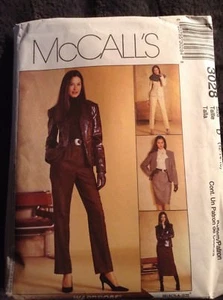 McCalls Misses Wardrobe Jacket, Skirt Pants Suit Pattern 3028 Sz 12-14-16 Uncut - Picture 1 of 3