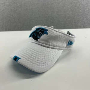 New Era Visor Adult One Size White Carolina Panthers NFL - Picture 1 of 8