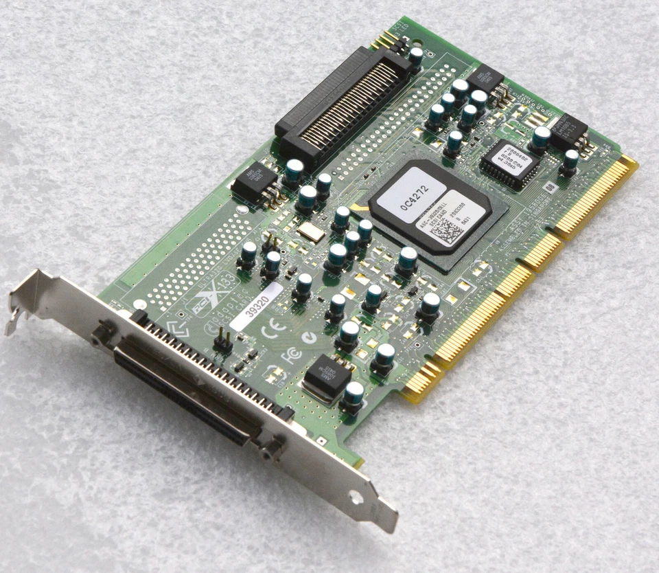 PCI SCSI CONTROLLER ADAPTEC ASC39320 ASC39320/DELL U160 U320 LVD BOOTFÄHIG#19  - Bild 1 von 1