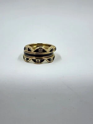 Avon Deco Fab 3 Piece Ring Set Size 6 - Image 1 of 2