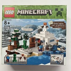 NEW Sealed LEGO Minecraft: The Snow Hideout 21120 Set 327 Piece Retired