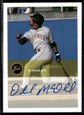 Darnell McDonald 2000 Just Minors Auto #BA-63 Frederick Keys