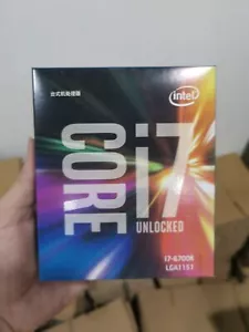 New Intel Core i7-6700K CPU 4.0GHz 4-Core LGA 1151 Processor box - Picture 1 of 5