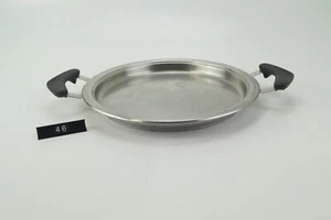 Padella AMC 24 cm acciaio inox padella griglia casseruola classica padella grill - Foto 1 di 6