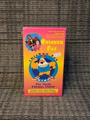 Chicken Fat VHS 1996 Youth Fitness Video - Image 1 of 4