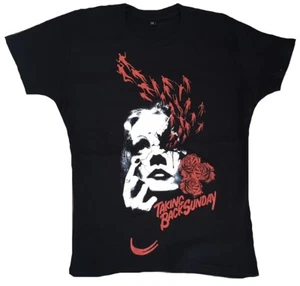 Taking Back Sunday Roses Cry Woman Graphic Official Merchandise T-shirt M - Picture 1 of 1