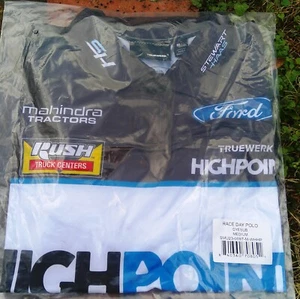 Chase Briscoe #14 HIGHPOINT.COM/Stewart-Haas '24 día de carrera pit crew camisa- M - Imagen 1 de 14