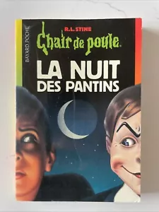 Chair De Poule : La nuit Des Pantins Tome 2 por R.L.Stine (2001, PB, FRENCH) - Picture 1 of 8