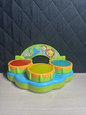 Juguete de tambor musical Bright Starts Safari Beats con luces, de bebé a niño pequeño Foto 1 de 4