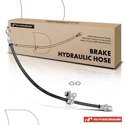 Manguera hidráulica de freno con soporte delantero izquierdo para Lexus SC300 SC400 Toyota Supra Foto 1 de 4