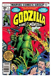 GODZILLA King of the Monsters #1 (Marvel/Agosto 1977) VF/NM (9.0) - Foto 1 di 2