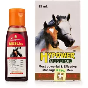 REPL Hypower Musli Oil 15 ml olio da massaggio premium per uomo compra 3 ottieni 1 gratis - Foto 1 di 4