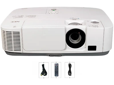 Refurbished NEC P401W 3LCD Projector 4000 Lumens WXGA HDMI - 6 Months Warranty - Image 1 of 4