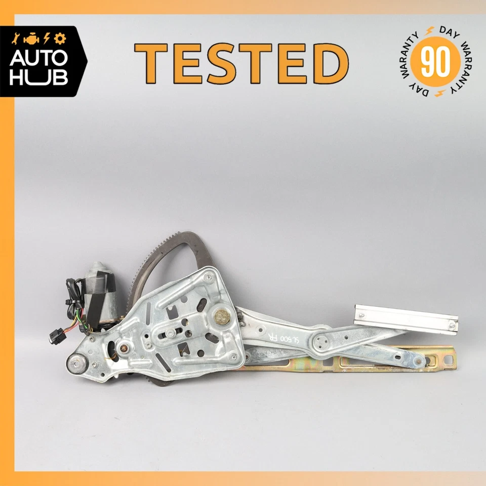 95-02 Mercedes R129 SL500 SL320 Puerta Delantera Derecha Ventana Regulador Motor OEM Foto 1 de 4