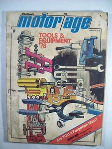 Chilton's Motor Age Tools & Equipment Magazine March 1978 - Picture 1 of 5