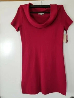 Nuevo Vestido Túnica Misses Coldwater Creek Cuello Capucha Talla XS Foto 1 de 3