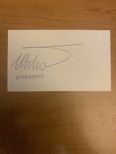 TOMASZ KIELBOWICZ - SOCCER - AUTOGRAPH SIGNED - INDEX CARD - AUTHENTIC- B6872