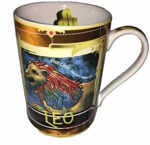 Vintage Leo Zodiac Coffee Cup Collectible Rare by Giftware - Picture 1 of 9