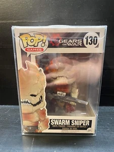 2016 Funko Pop Games Swarm #130 Sniper Gears of War Sealed With Protector - Picture 1 of 7