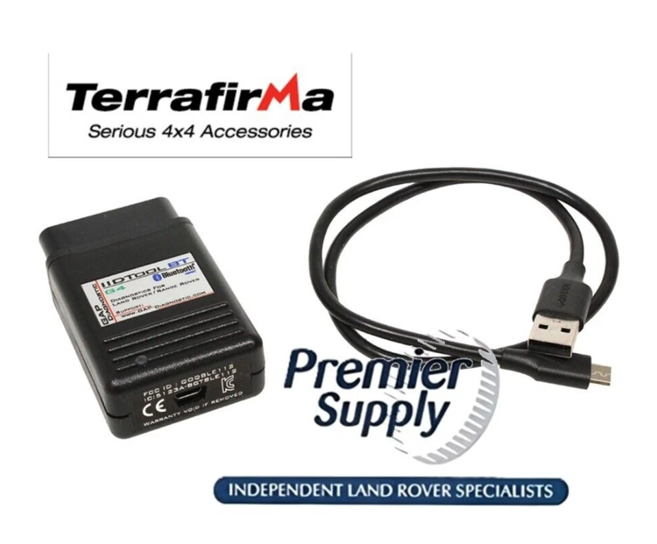 BLUETOOTH OBD DIAGNOSTIC TOOL BT G4 for LAND ROVER RANGE ROVER GAP IID TFIIDBTG4 - Image 1 of 1